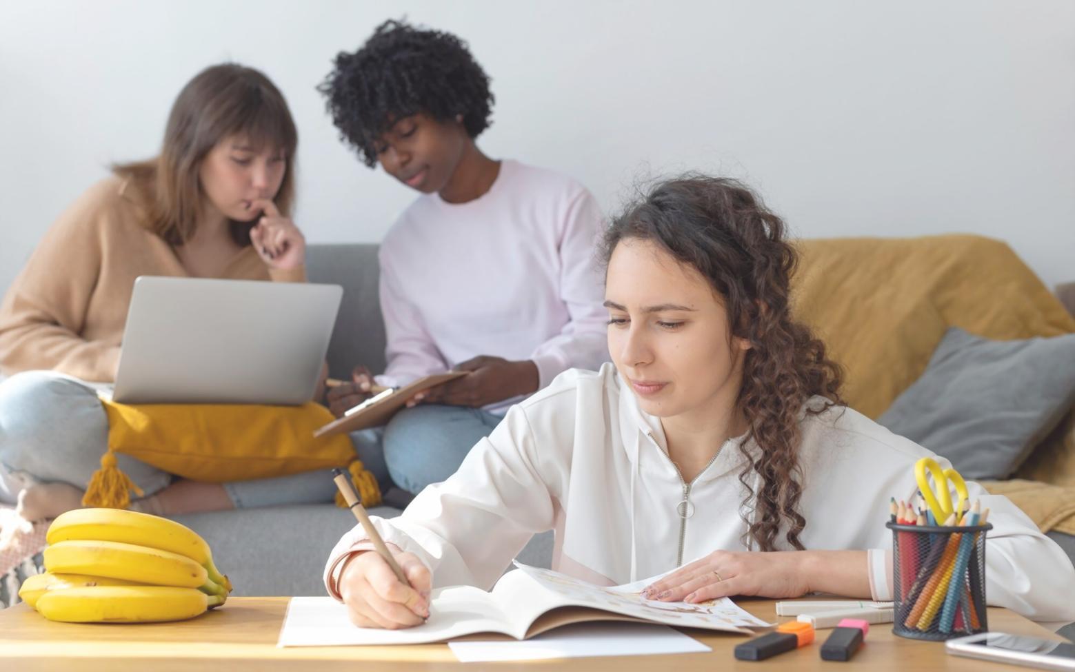 Étudiant suivant une formation en ligne sur les finances personnelles